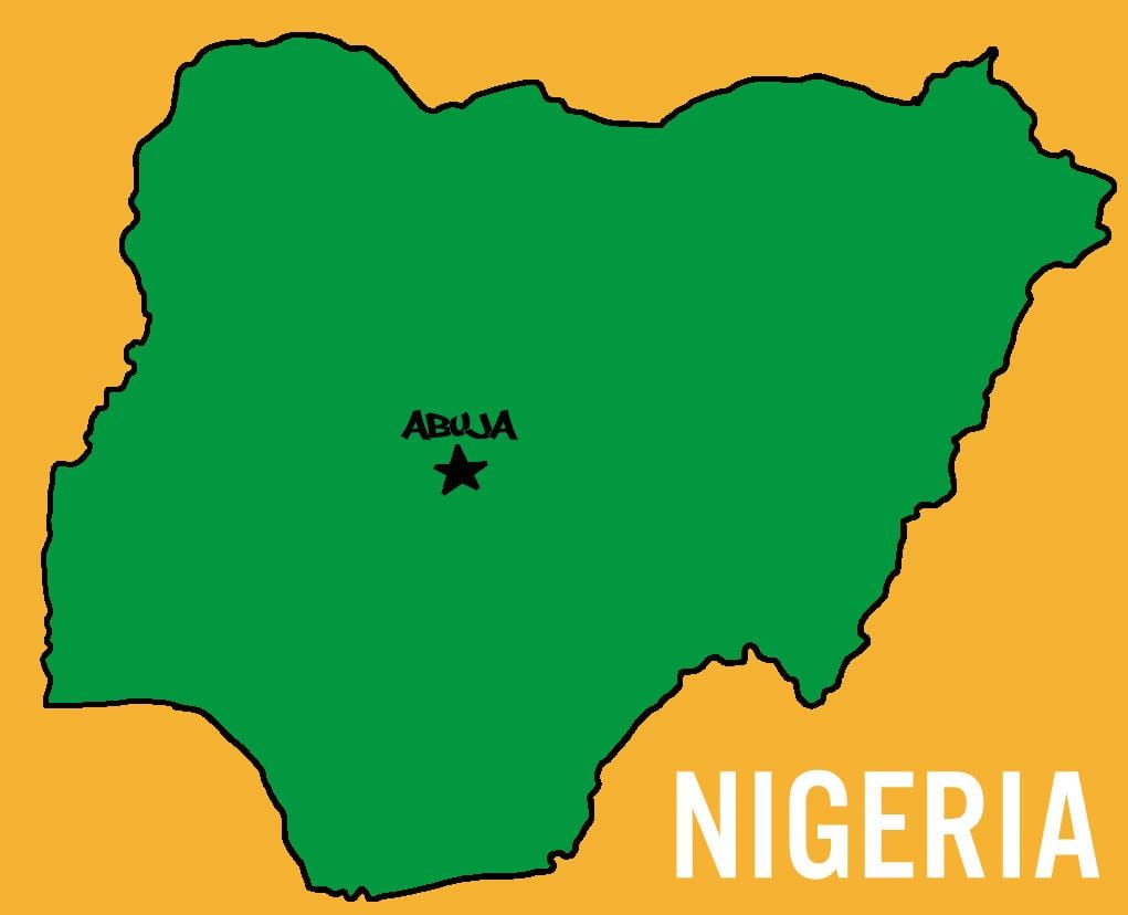 Karta glavnog grada Nigerije