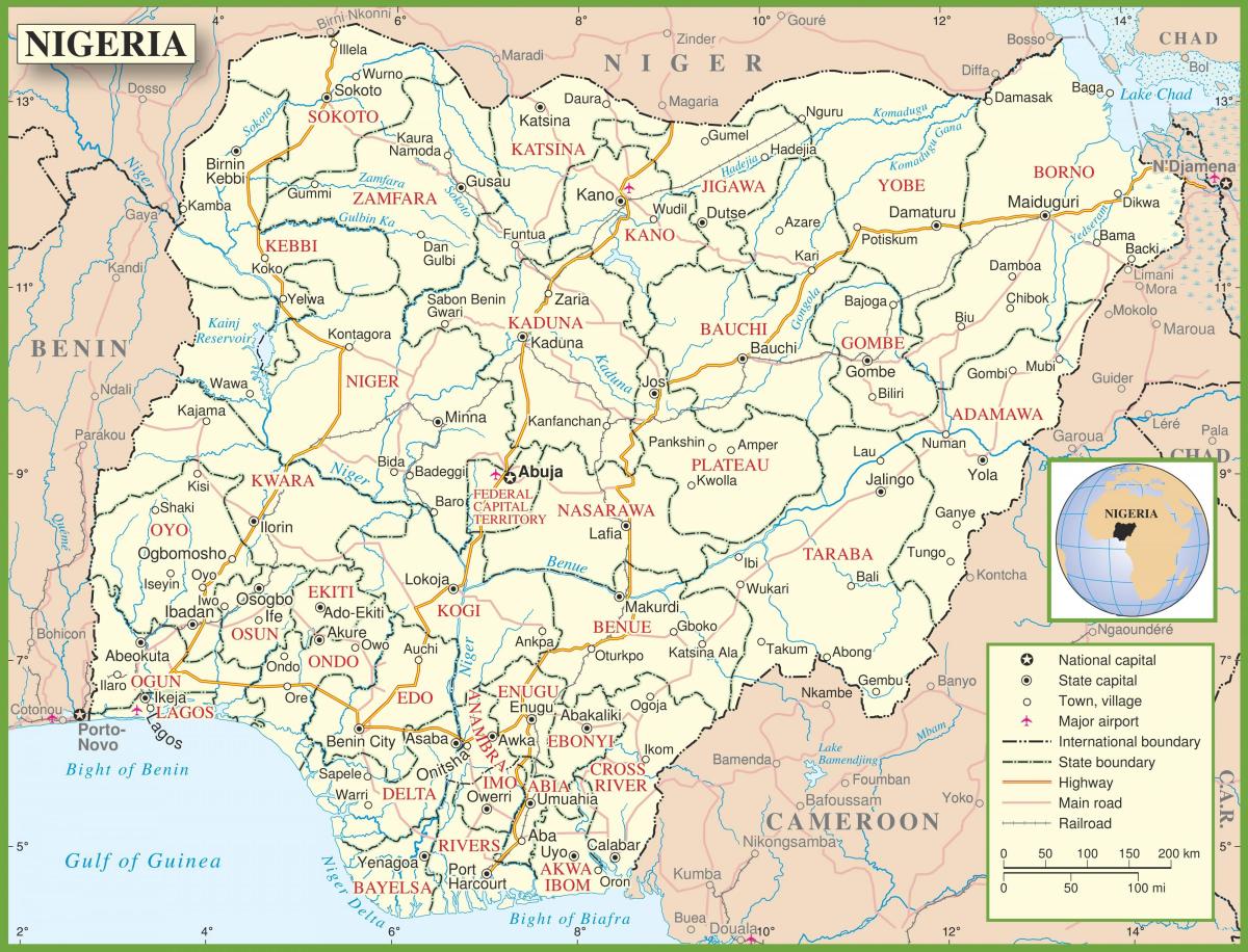 puna karta Nigeriji